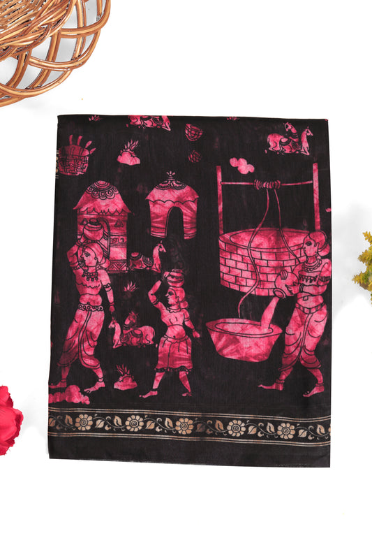 Chitrika Neelkamal Chanderi Cotton Saree