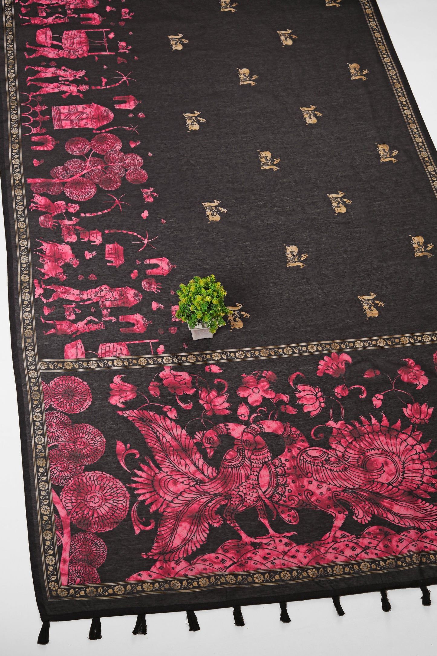 Chitrika Neelkamal Chanderi Cotton Saree