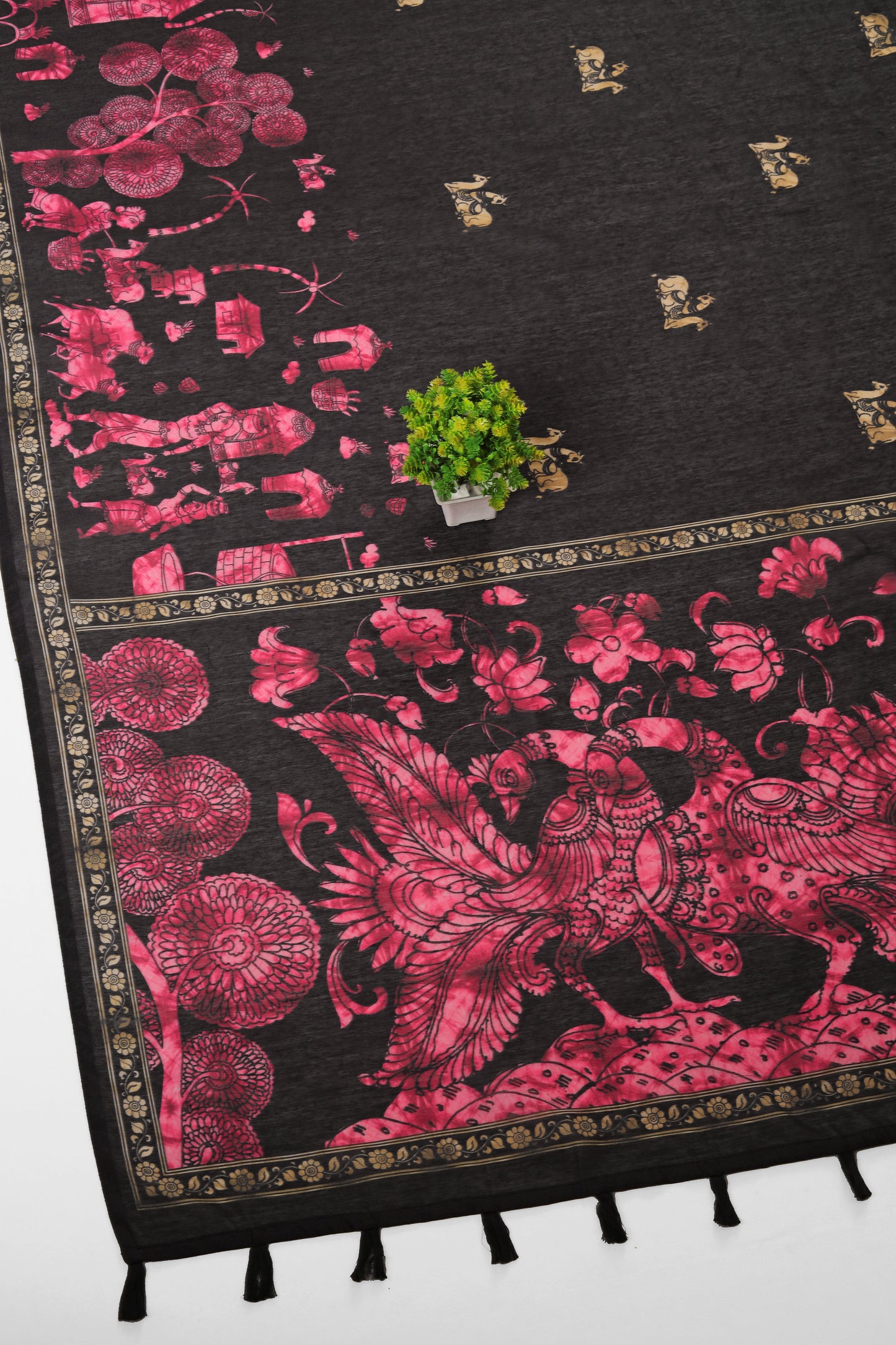 Chitrika Neelkamal Chanderi Cotton Saree