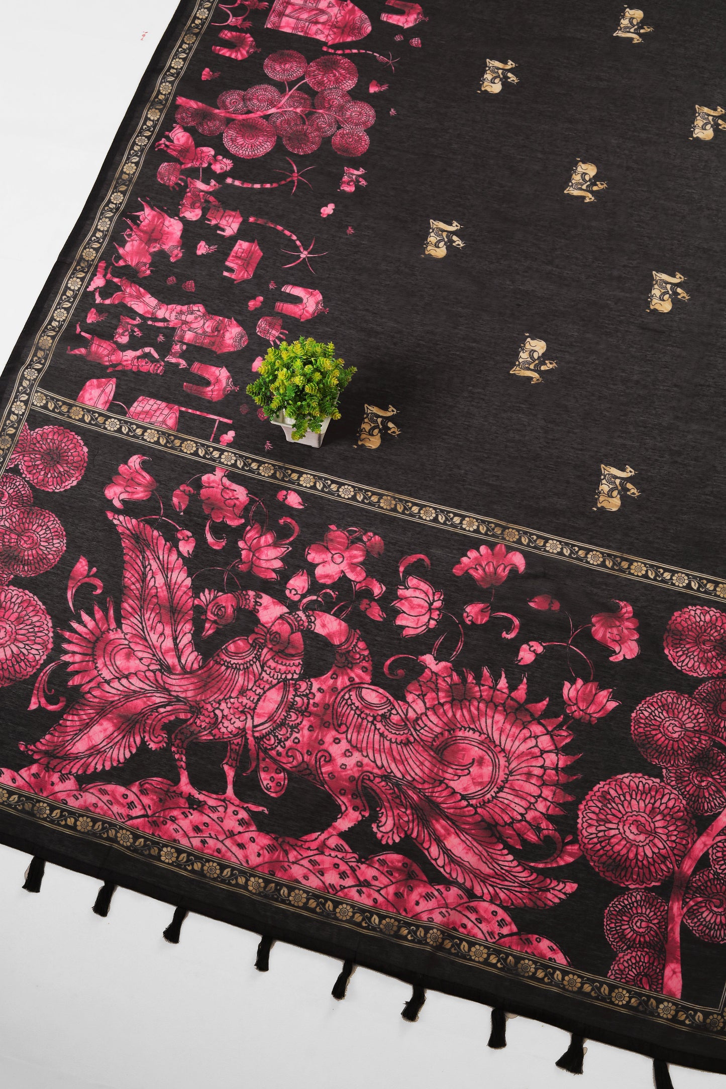 Chitrika Neelkamal Chanderi Cotton Saree