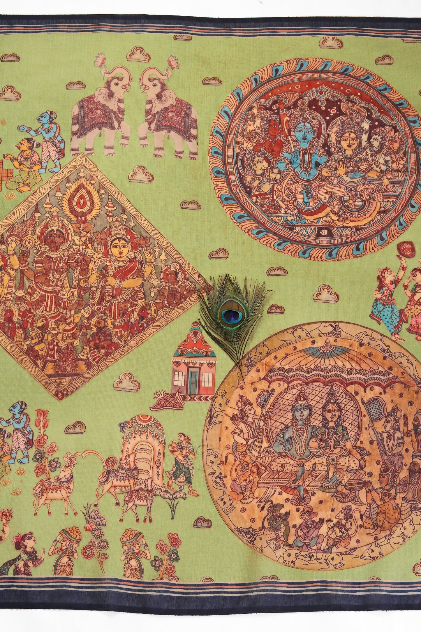 Leela Mandala Chanderi Saree