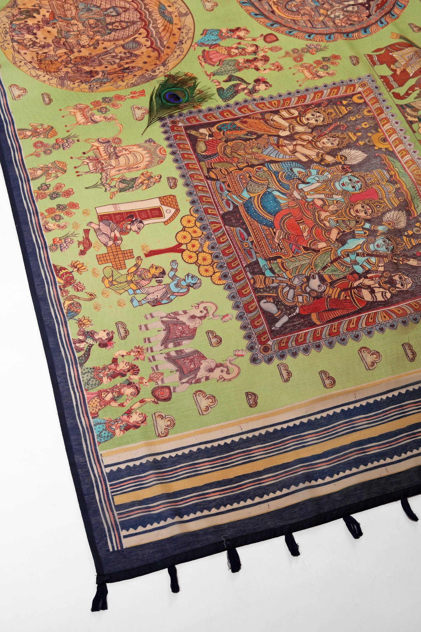 Leela Mandala Chanderi Saree