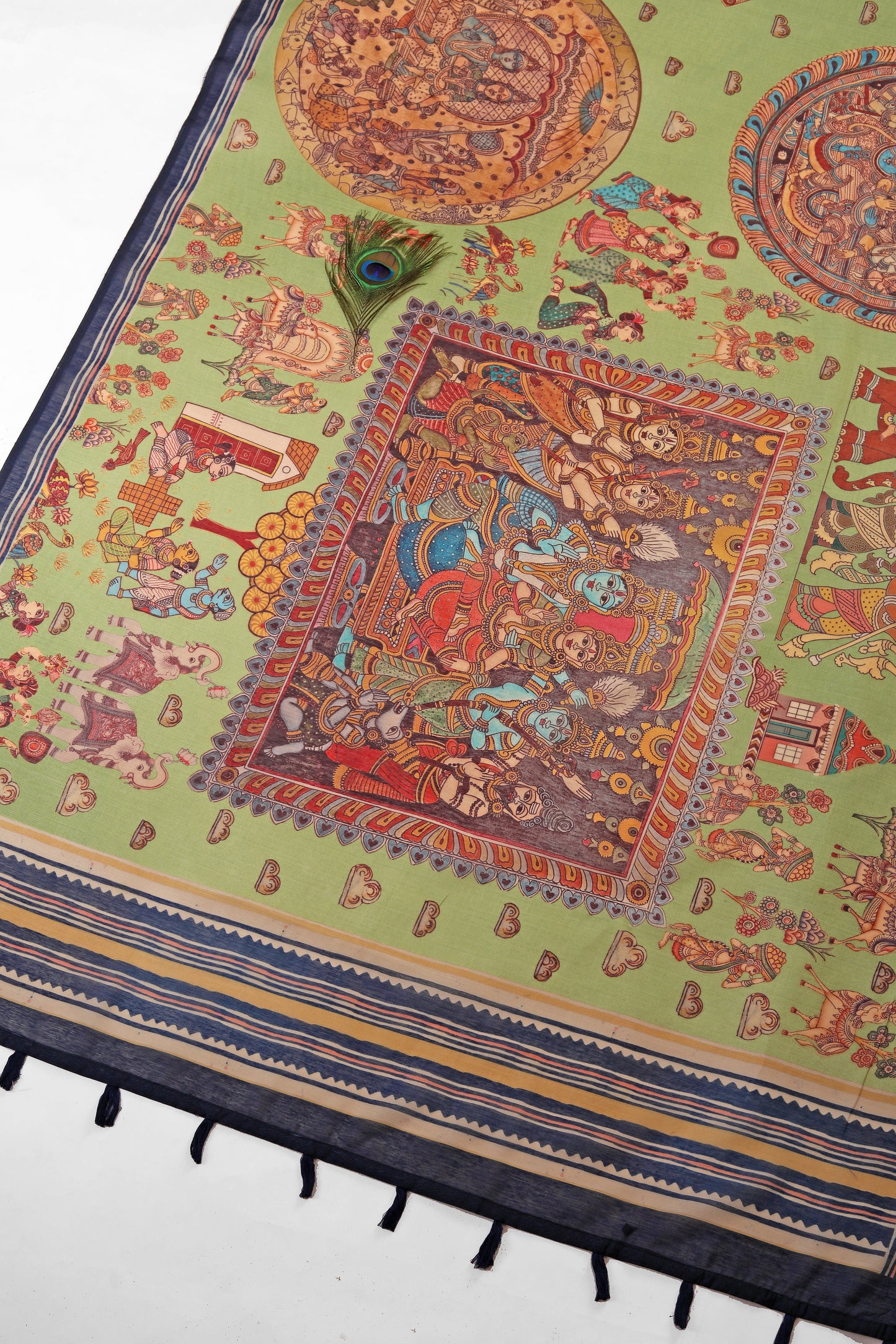 Leela Mandala Chanderi Saree