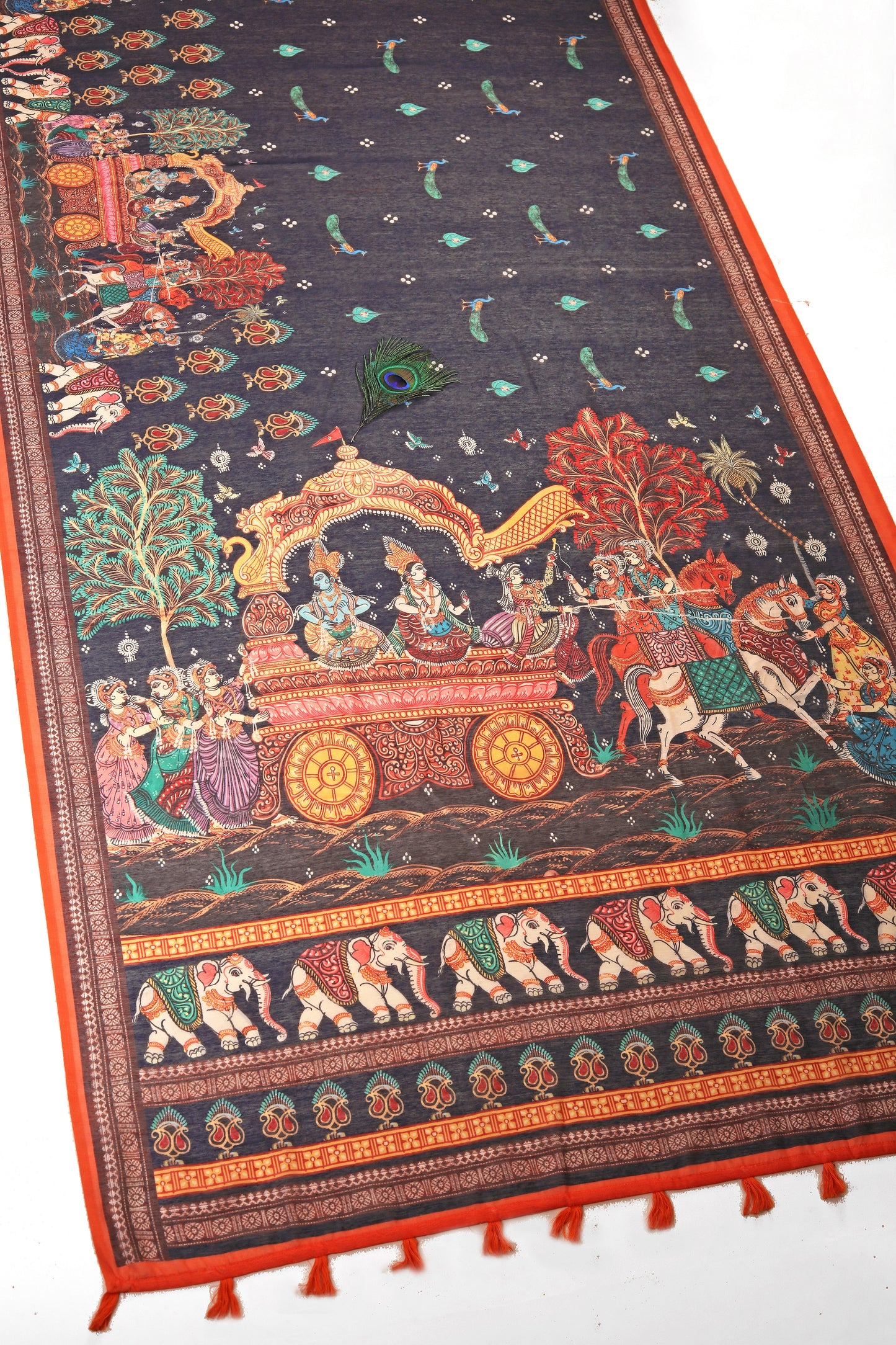Shubha Ratha Chanderi Saree