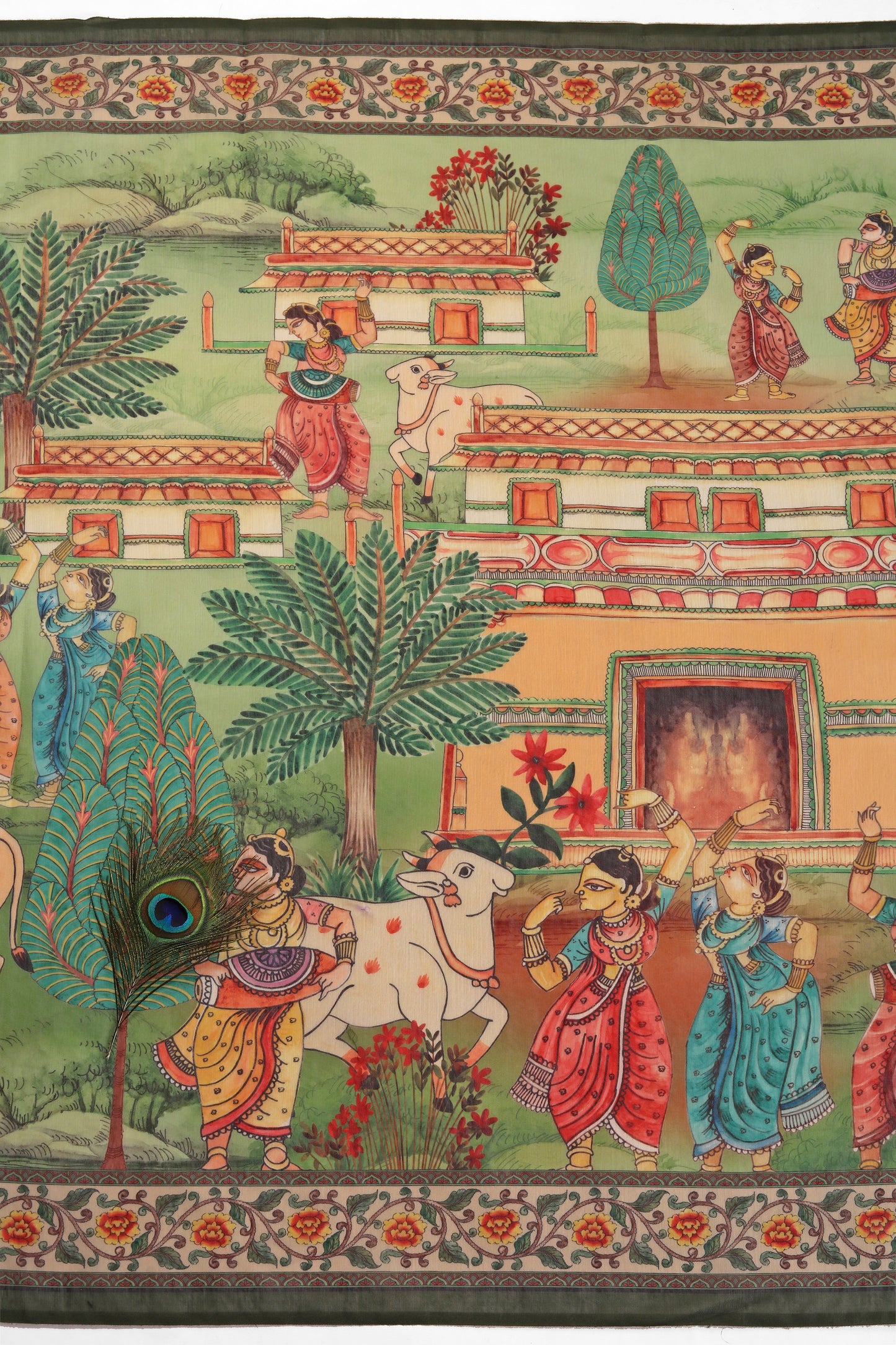 Gopi Raas Chanderi Saree