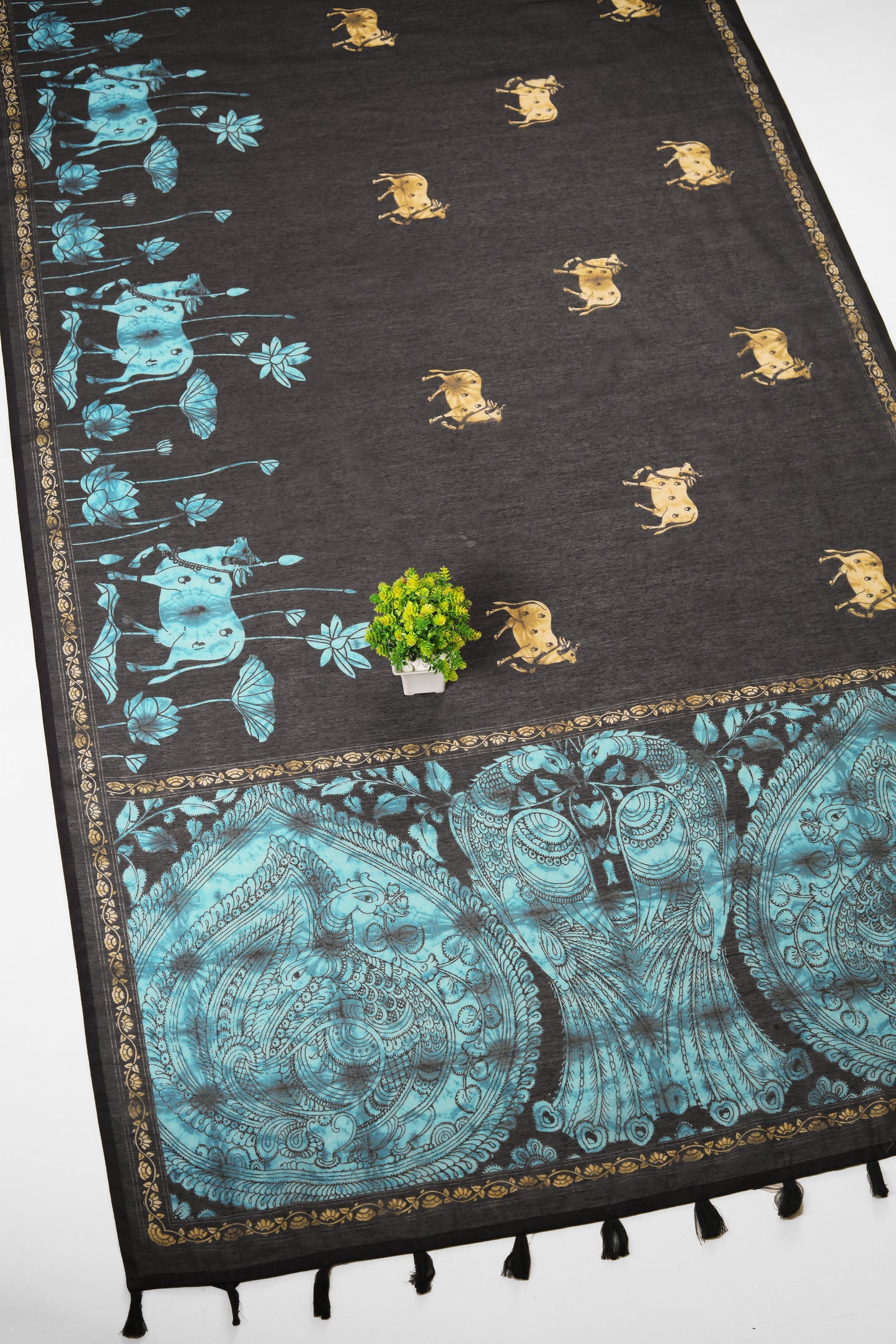 Nilima Chanderi Cotton Saree