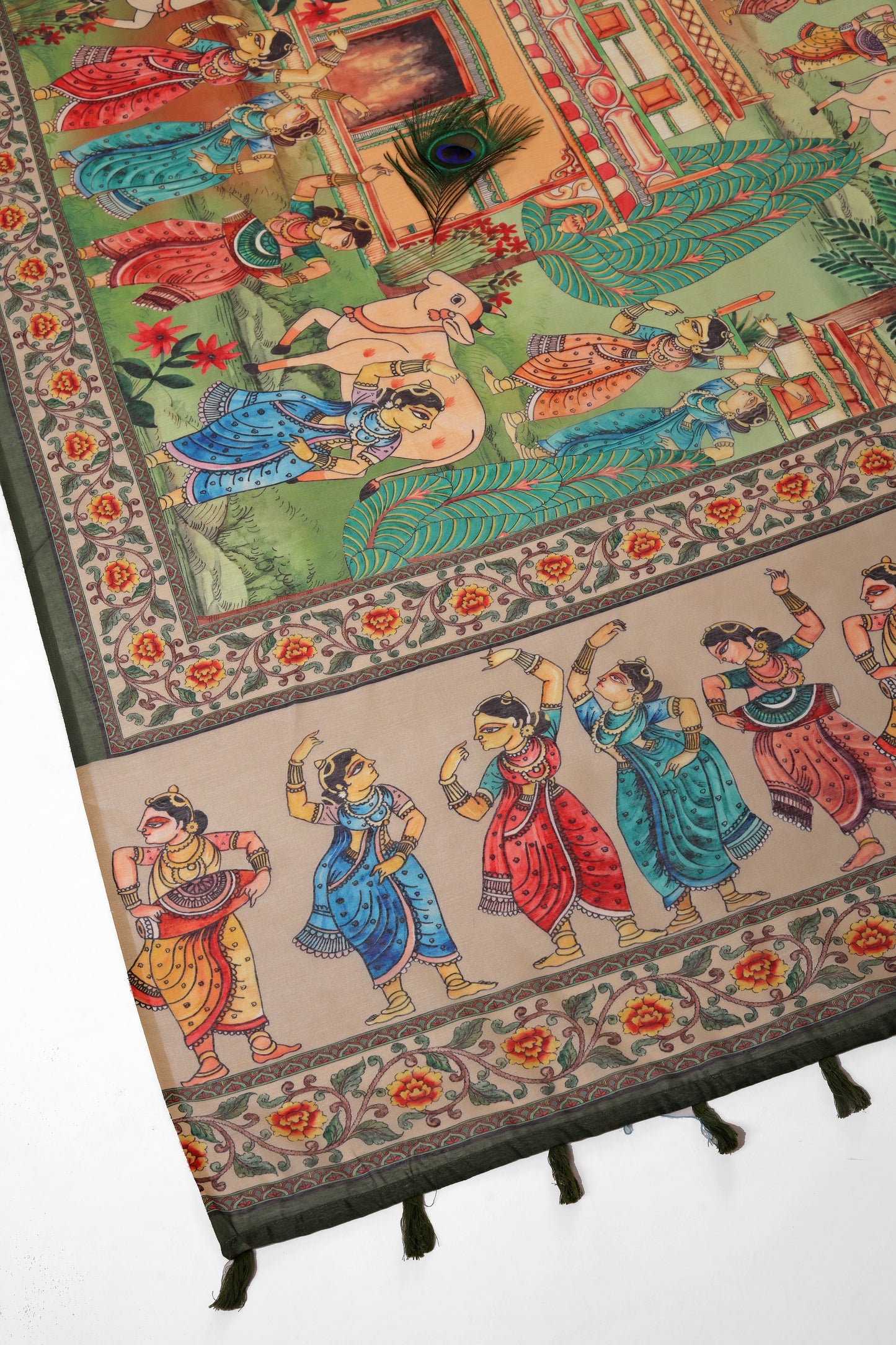 Gopi Raas Chanderi Saree
