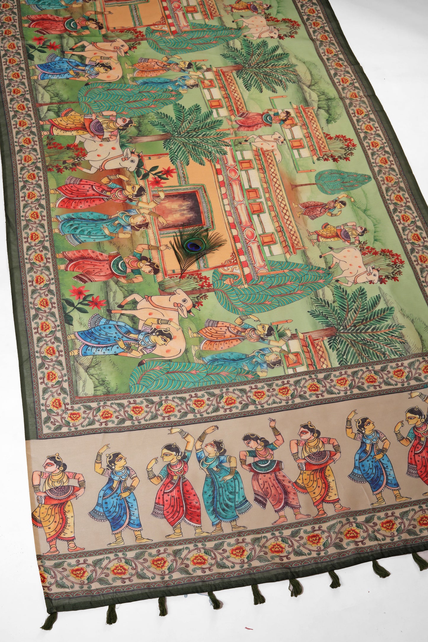 Gopi Raas Chanderi Saree