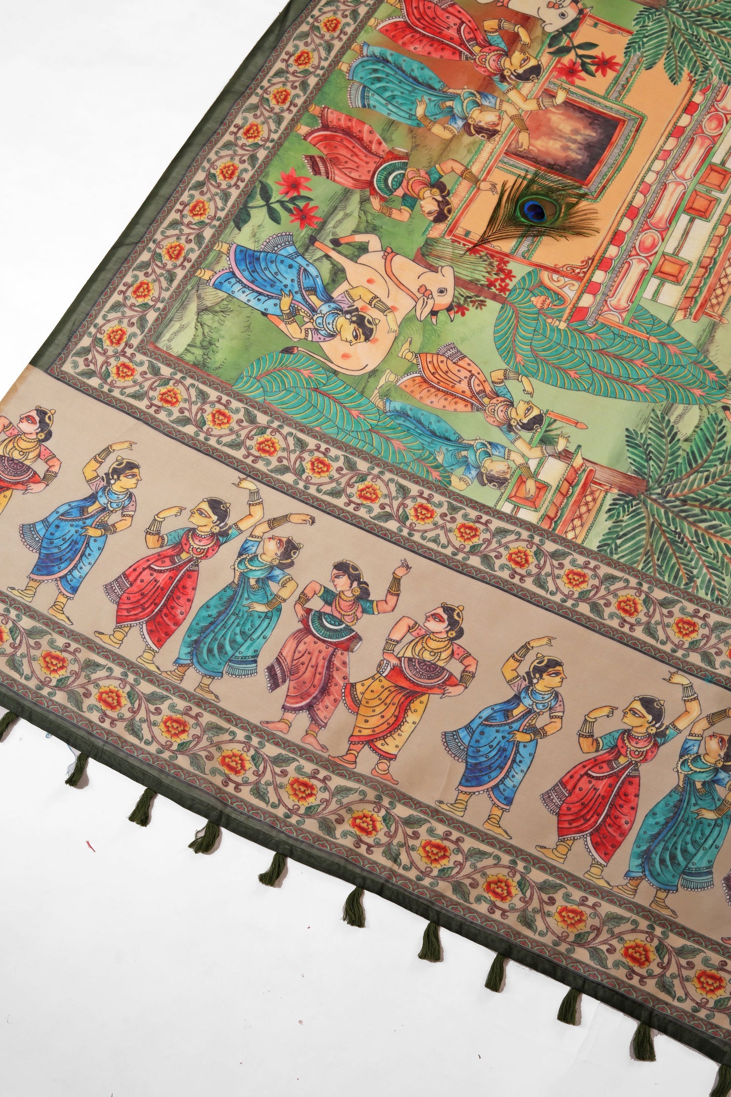 Gopi Raas Chanderi Saree