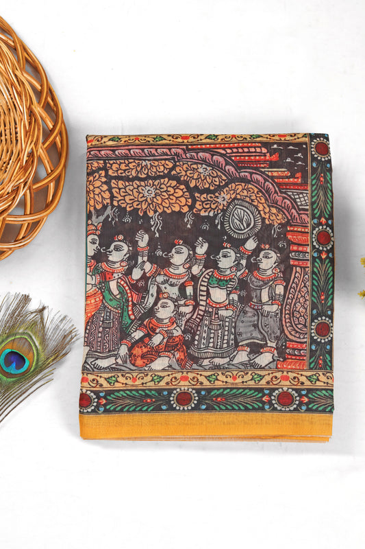 Vana Nritya Chanderi Saree