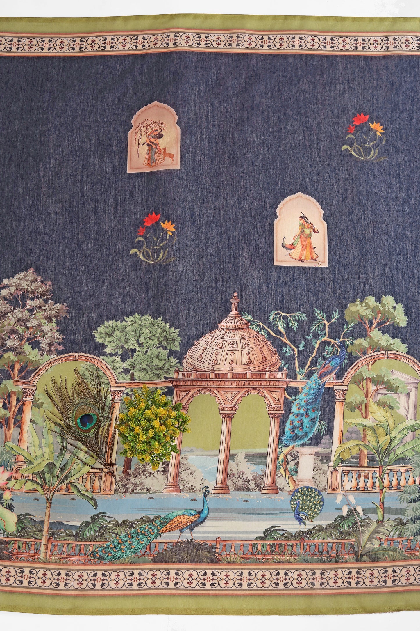 Baagh Mahal Chanderi Saree