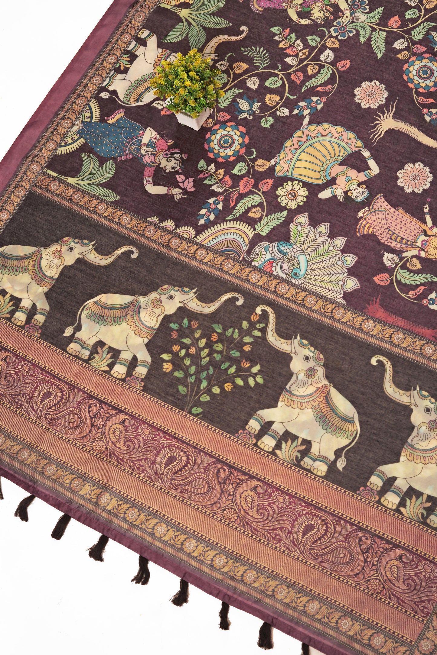 Gajleela Chanderi Saree