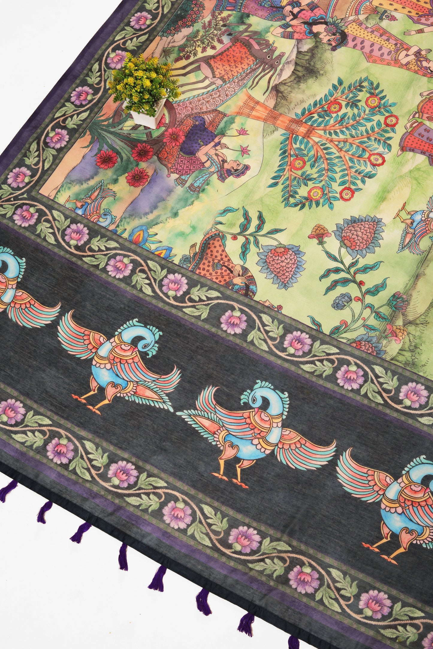 Madhuban Chanderi Saree