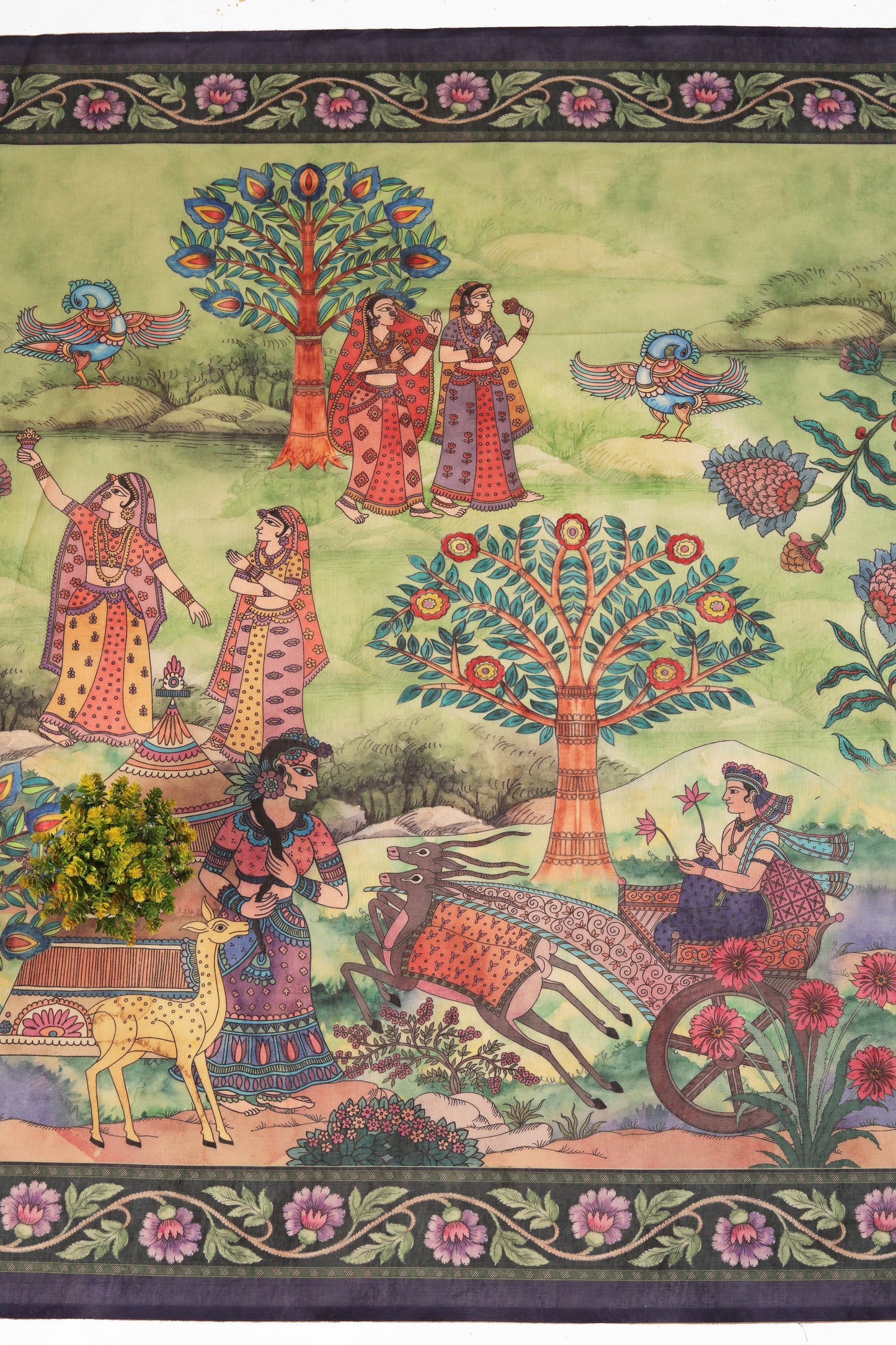 Madhuban Chanderi Saree