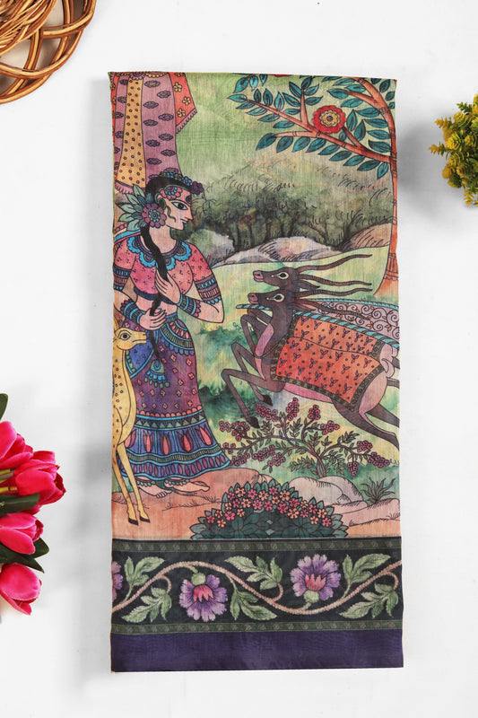 Madhuban Chanderi Saree