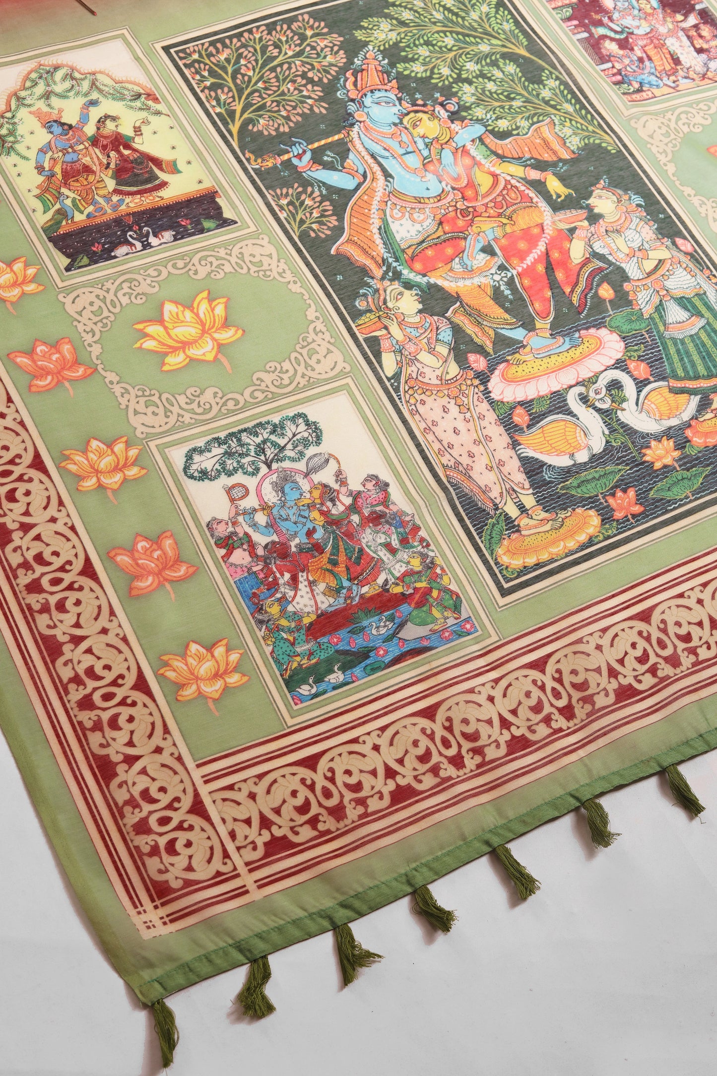 Radha Ridhaya Chanderi Saree