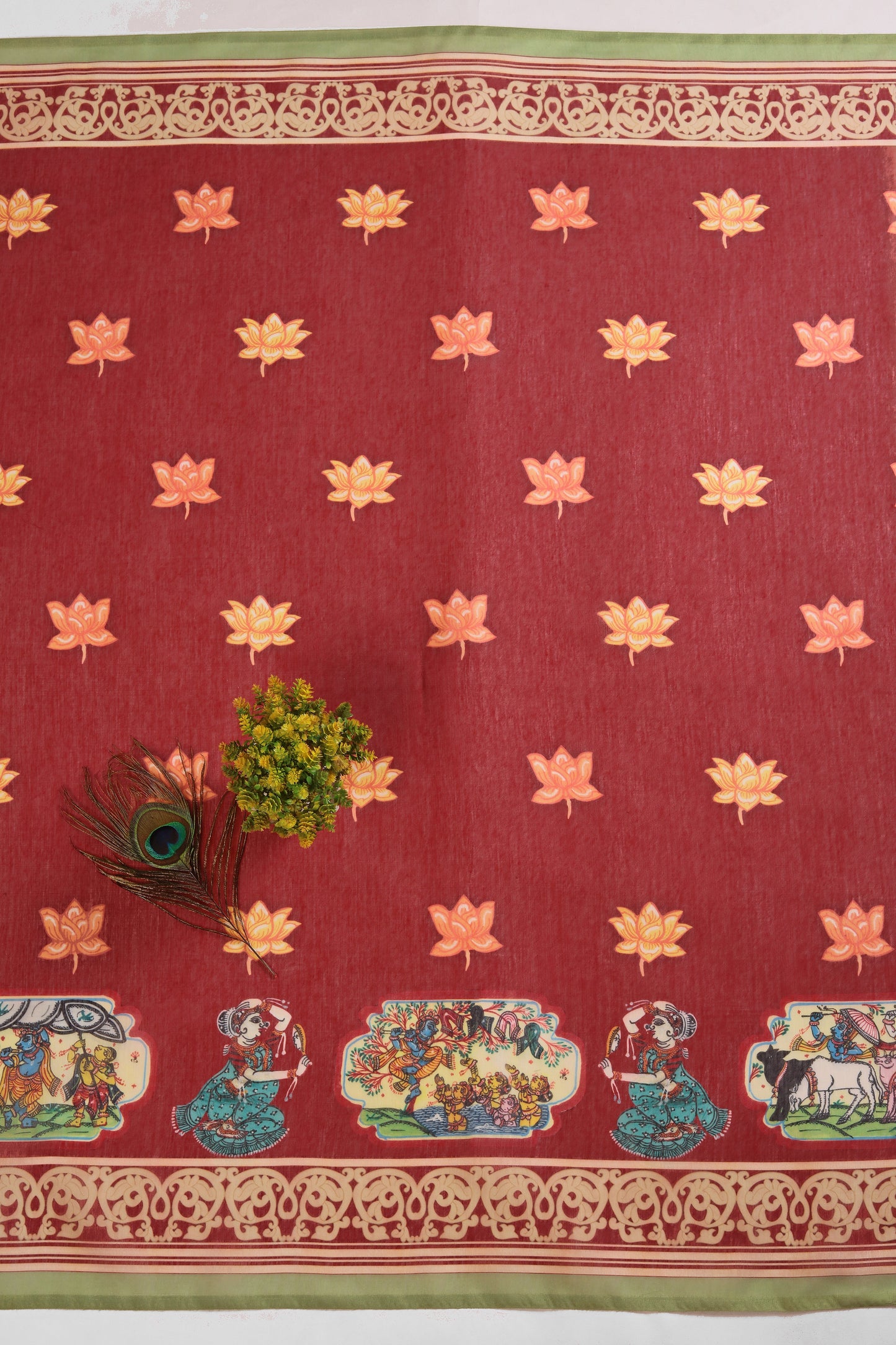 Radha Ridhaya Chanderi Saree