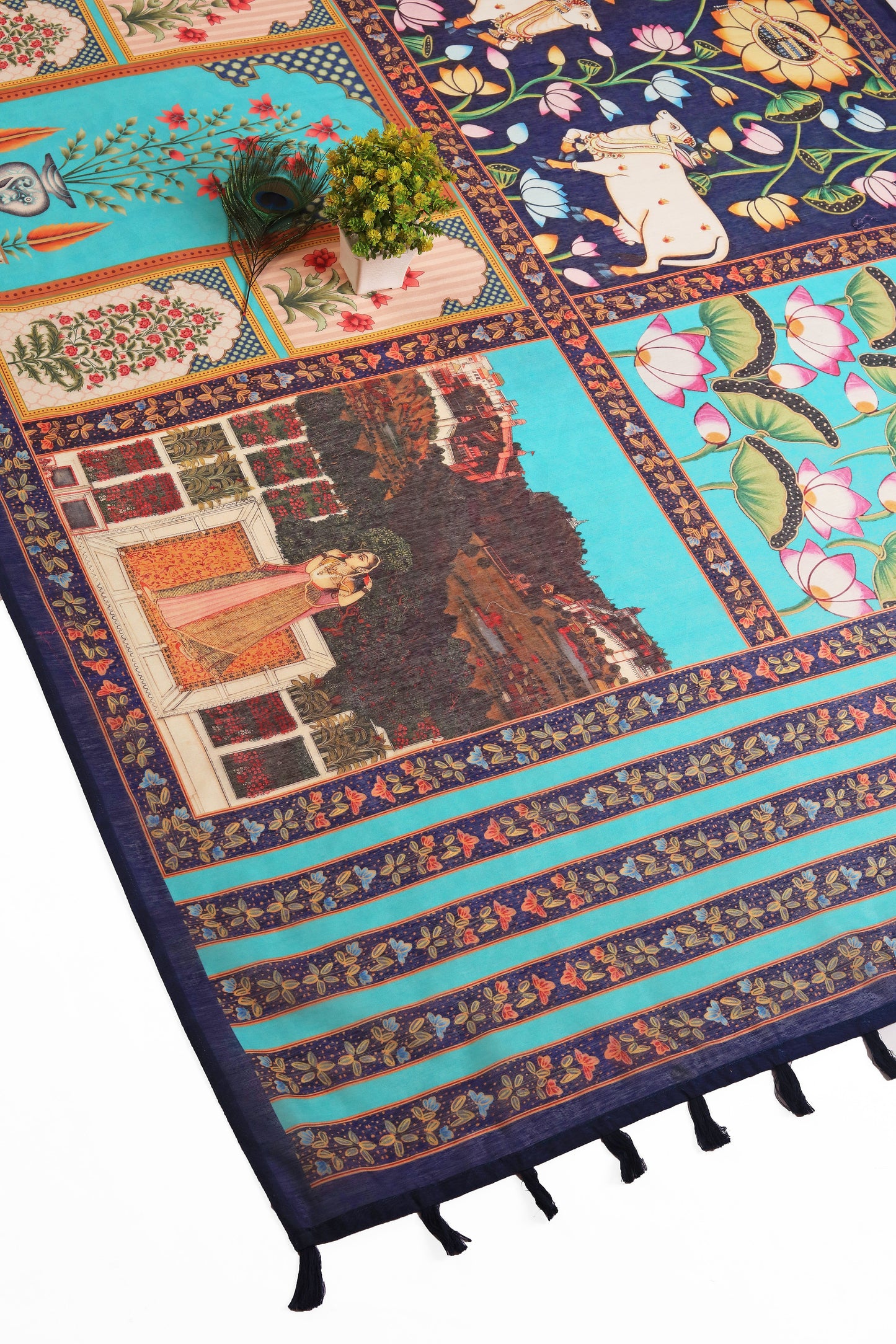 Shringar Pichwai Chanderi Saree