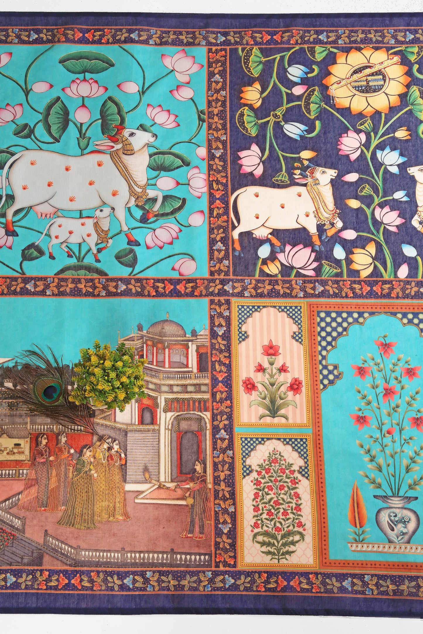 Shringar Pichwai Chanderi Saree