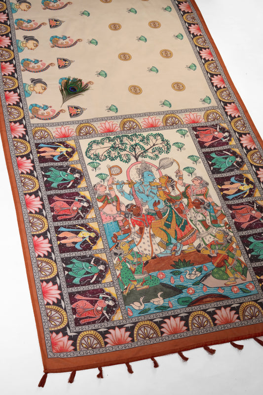 Raas Rangini Chanderi Saree