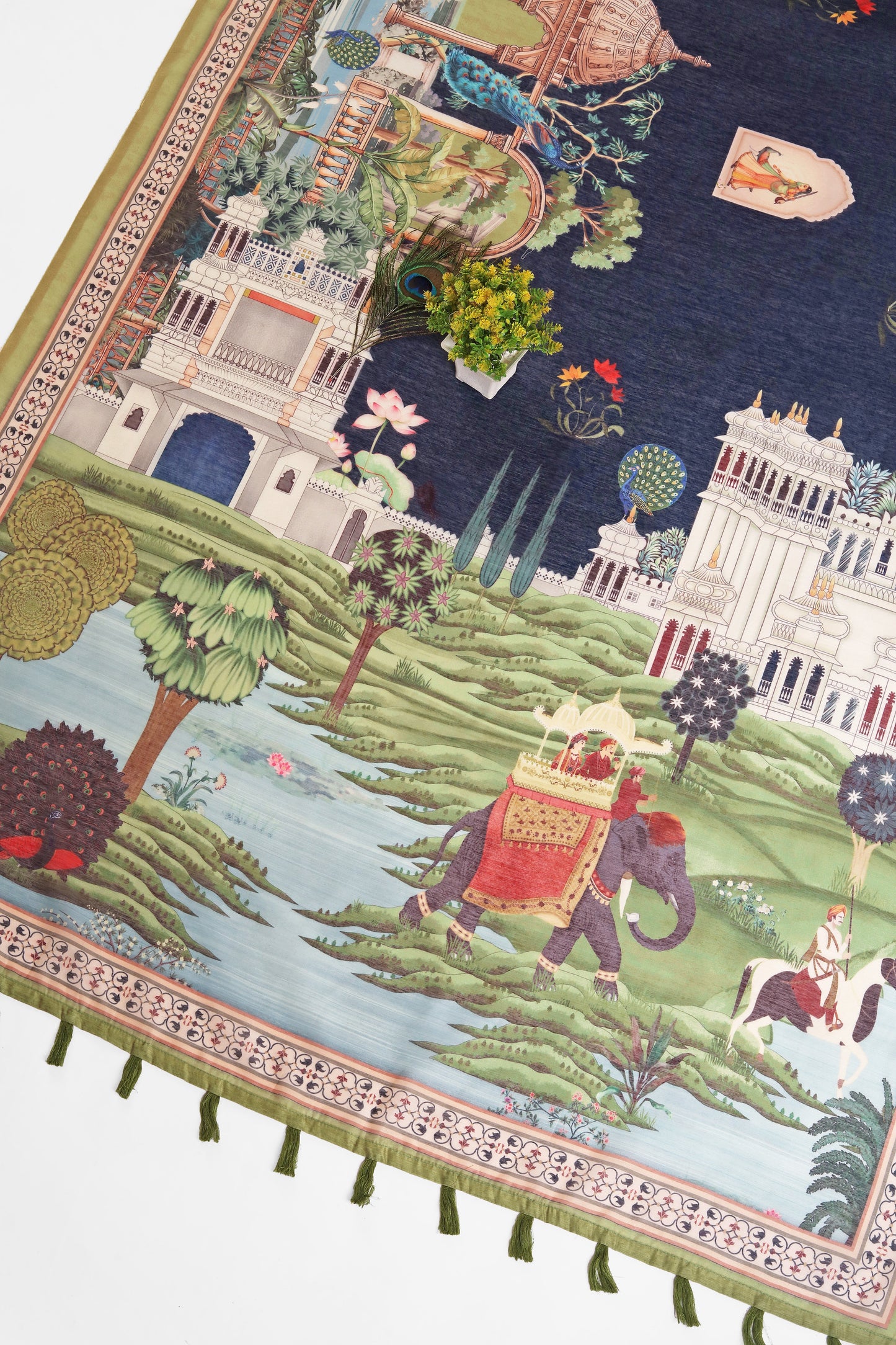 Baagh Mahal Chanderi Saree