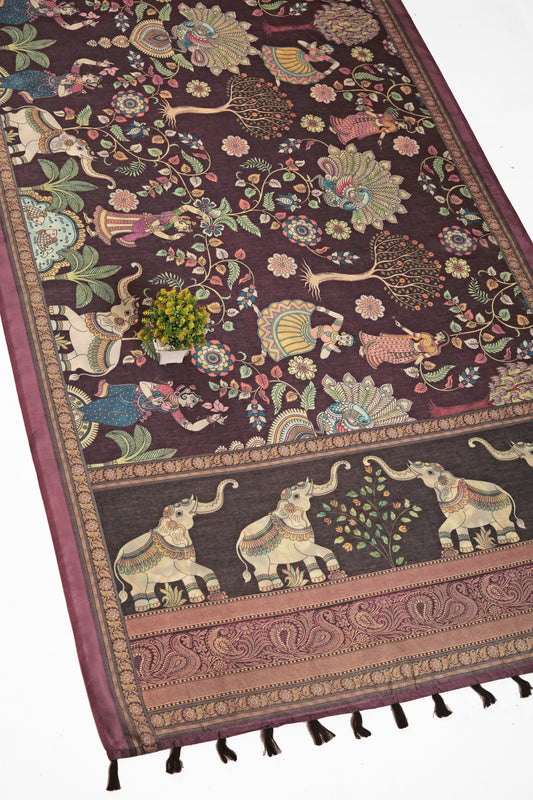 Gajleela Chanderi Saree